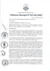 Vista preliminar de documento Ordenanza Municipal Nº 003-2025/MPC