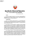 Vista preliminar de documento RDE Nro. 017-2025-MINEDU-VMGI-PRONABEC