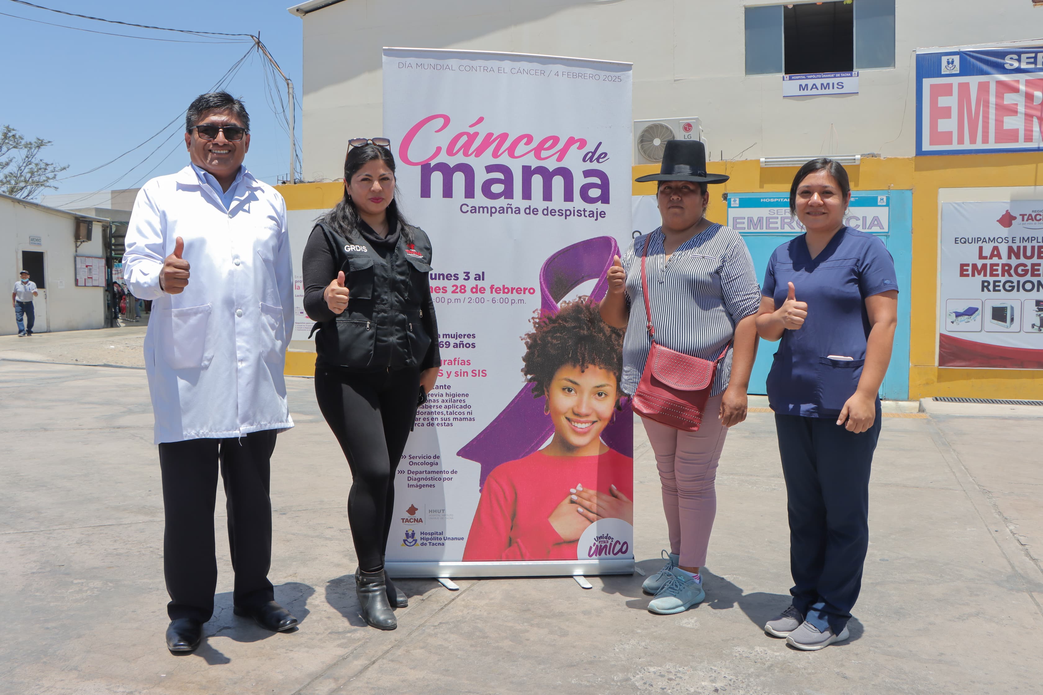 Continúa campaña gratuita de despistaje de cáncer de mama.