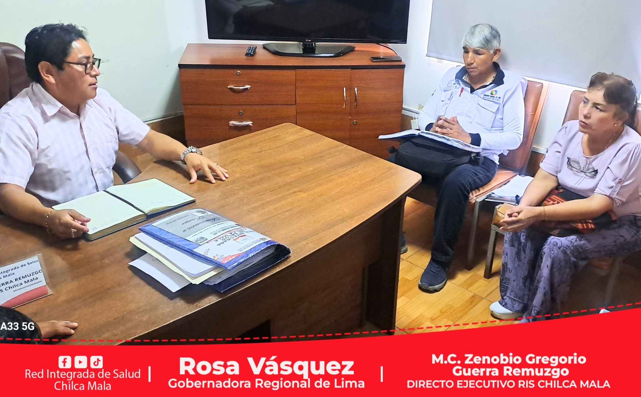 Se llevó a cabo reunión con el Sindicato de Profesionales Técnicos Asistenciales de la RIS Chilca Mala