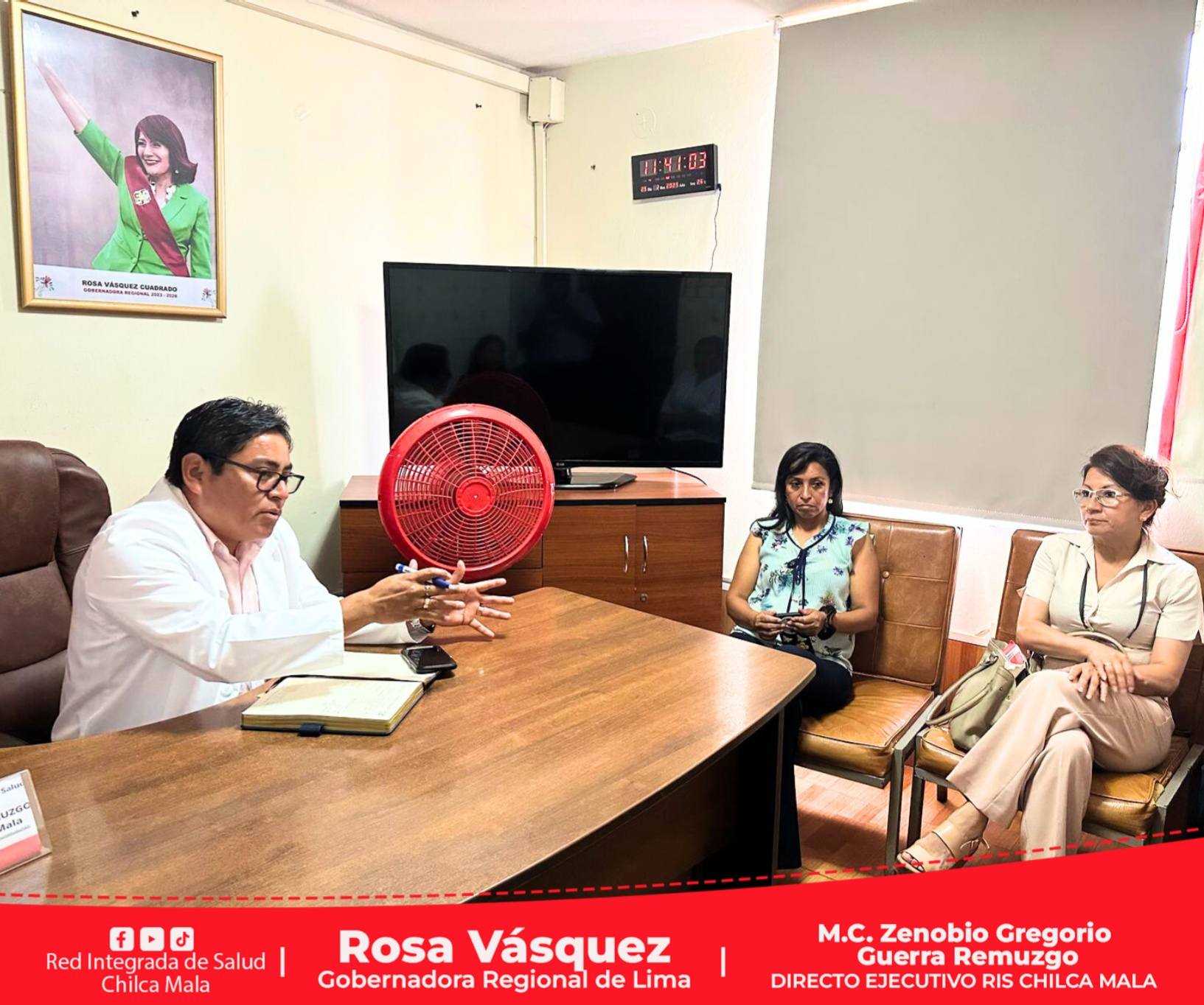 RIS Chilca Mala y la Municipalidad Distrital de Mala articulan acciones