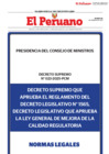 Vista preliminar de documento Decreto Supremo 023-2025-PCM