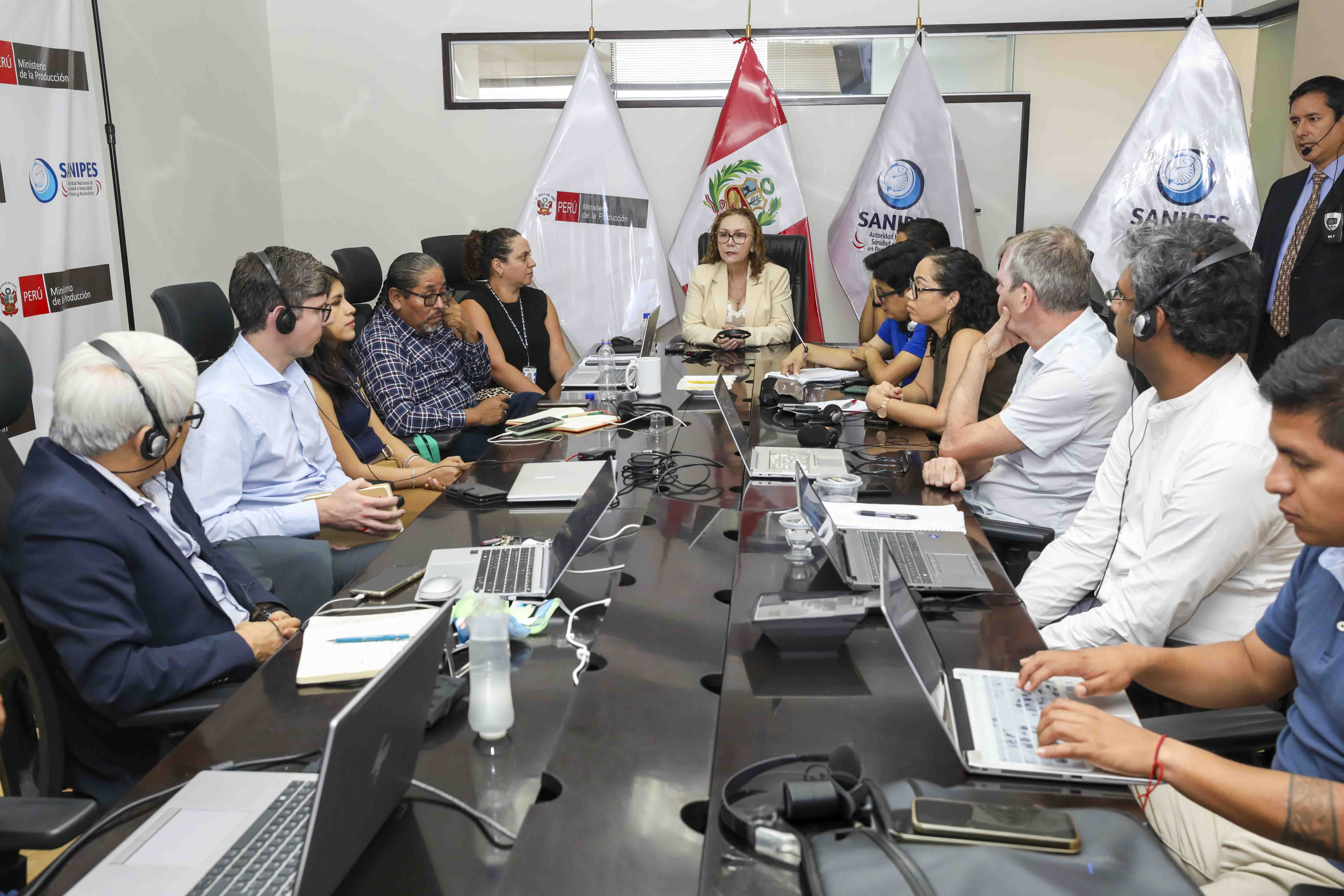 Sanipes y FAO coordinan acciones para implementar proyecto de acuicultura inteligente en Tumbes