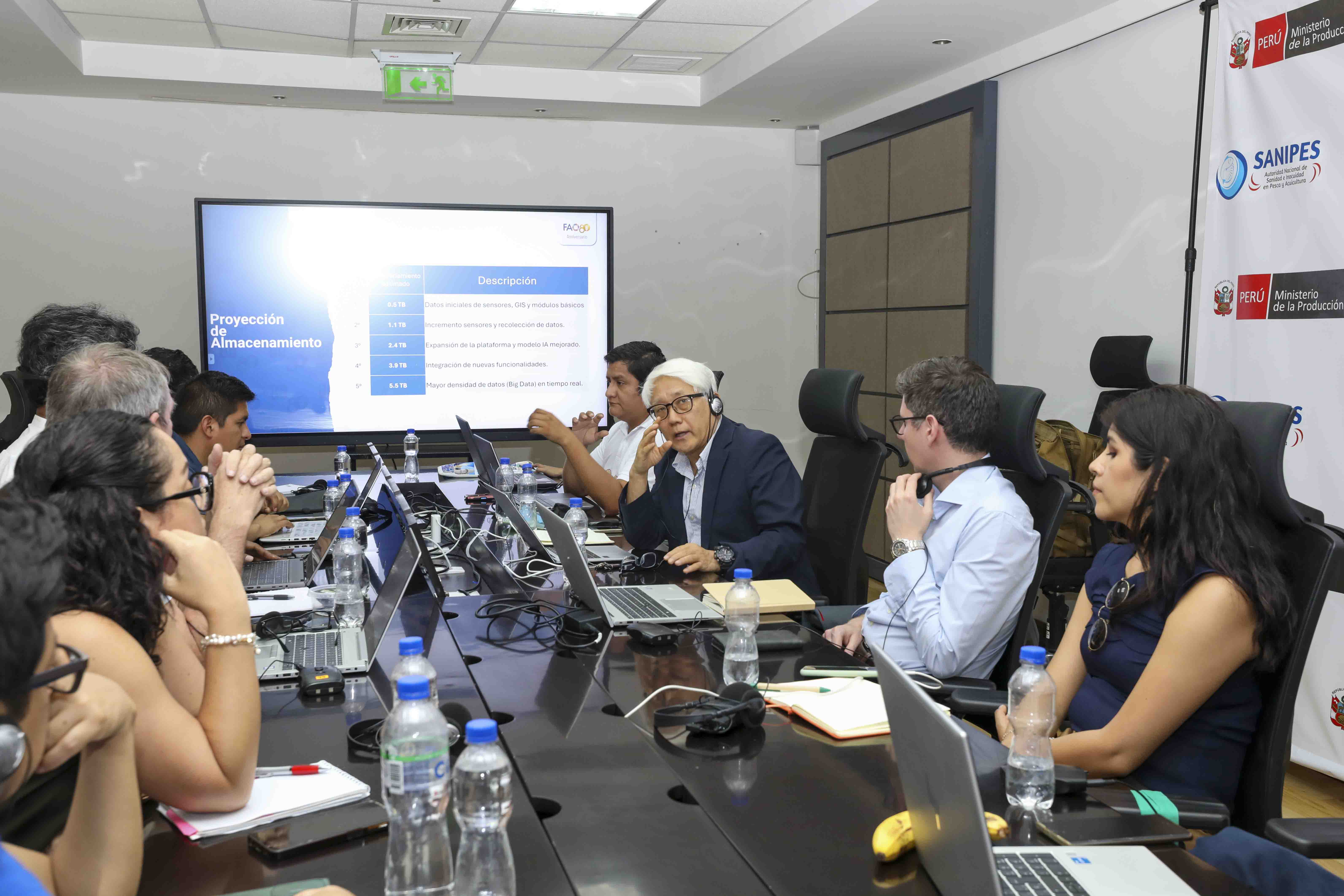 Sanipes y FAO coordinan acciones para implementar proyecto de acuicultura inteligente en Tumbes