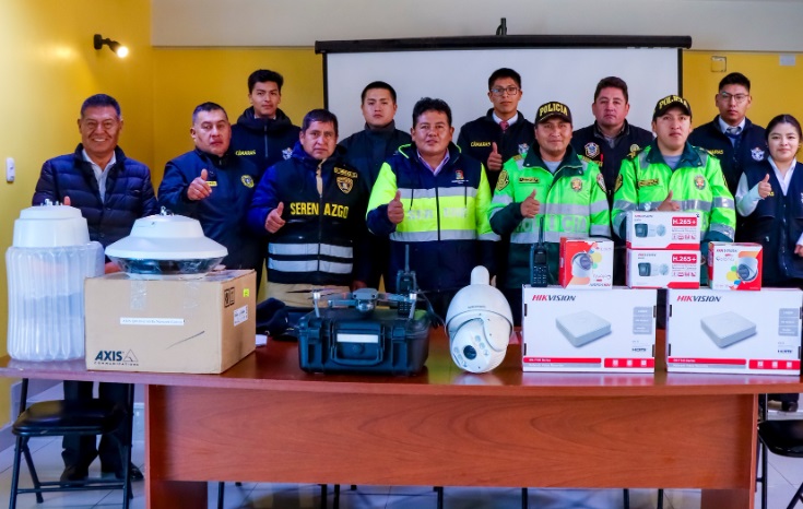 Se reforzará la seguridad ciudadana en la festividad Virgen de la Candelaria 2025 con un moderno centro de monitoreo de videovigilancia
