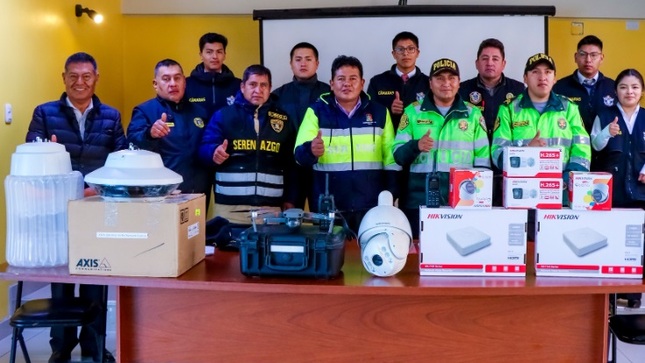 Se reforzará la seguridad ciudadana en la festividad Virgen de la Candelaria 2025 con un moderno centro de monitoreo de videovigilancia