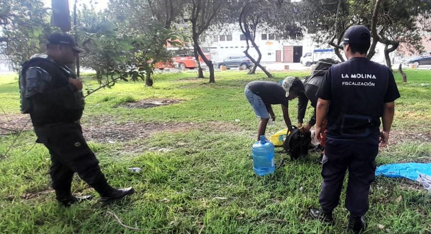 Municipalidad de La Molina recupera espacios públicos en operativo de seguridad en Av. Separadora Industrial