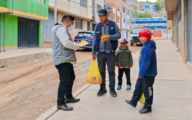 Municipalidad de Puno promueve la tenencia responsable de canes en la ciudad