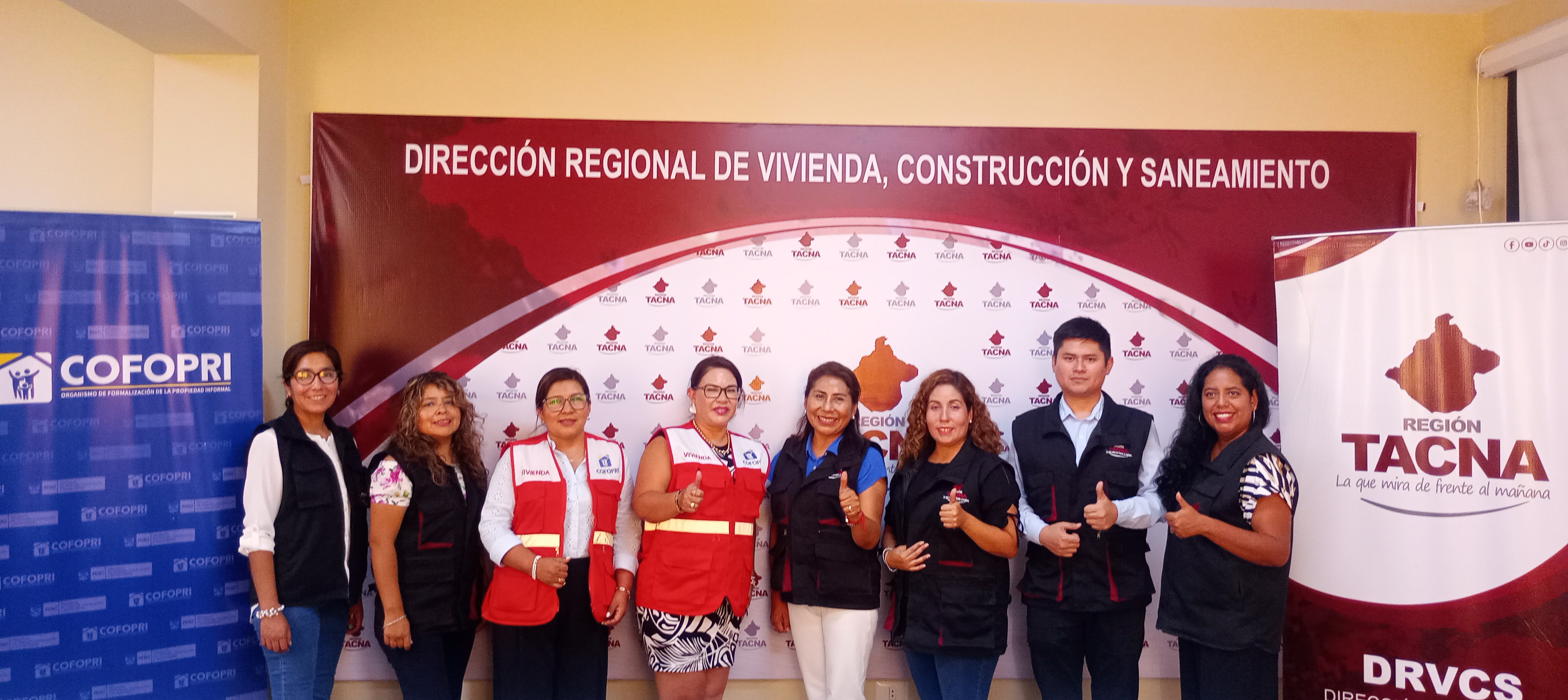 GORE Tacna y Cofopri inician trabajo articulado para el diagnóstico de la informalidad