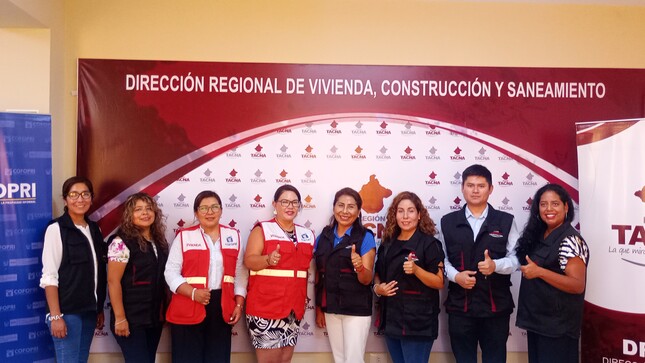 GORE Tacna y Cofopri inician trabajo articulado para el diagnóstico de la informalidad
