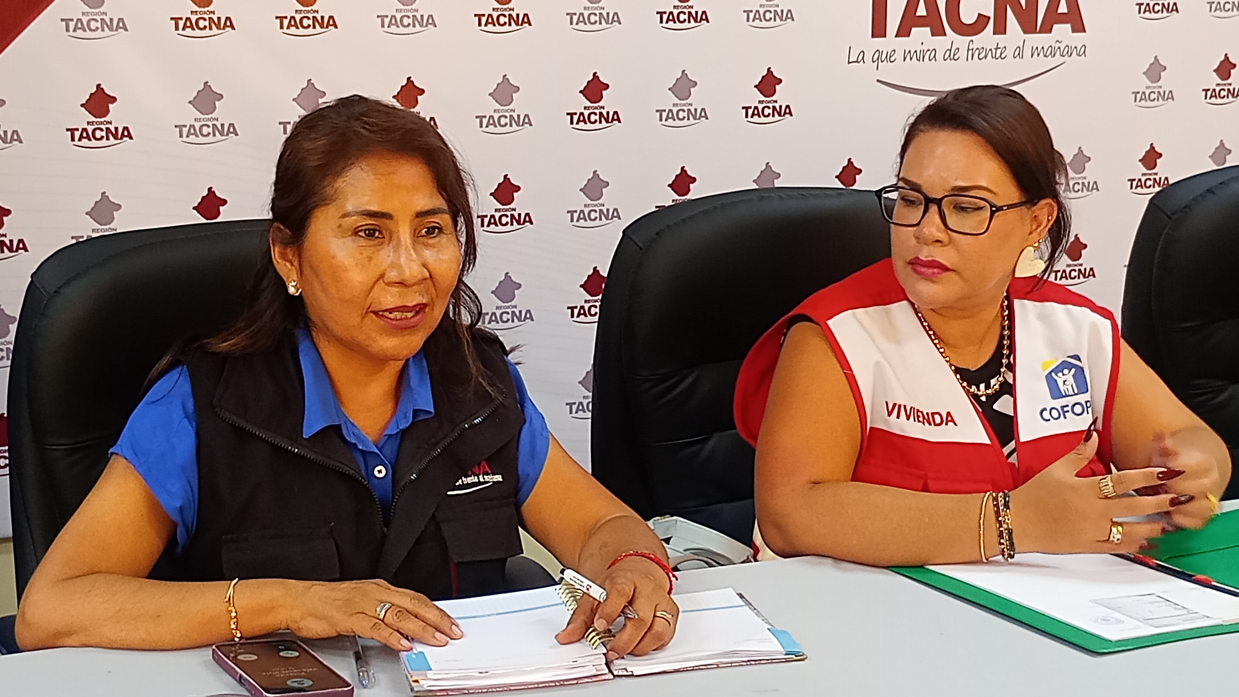 GORE Tacna y Cofopri inician trabajo articulado para el diagnóstico de la informalidad