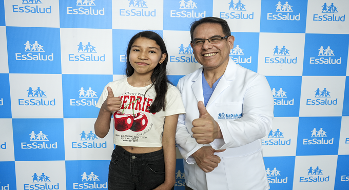EsSalud Almenara salva la vida de una menor con cirugía mínimamente invasiva en el cerebro