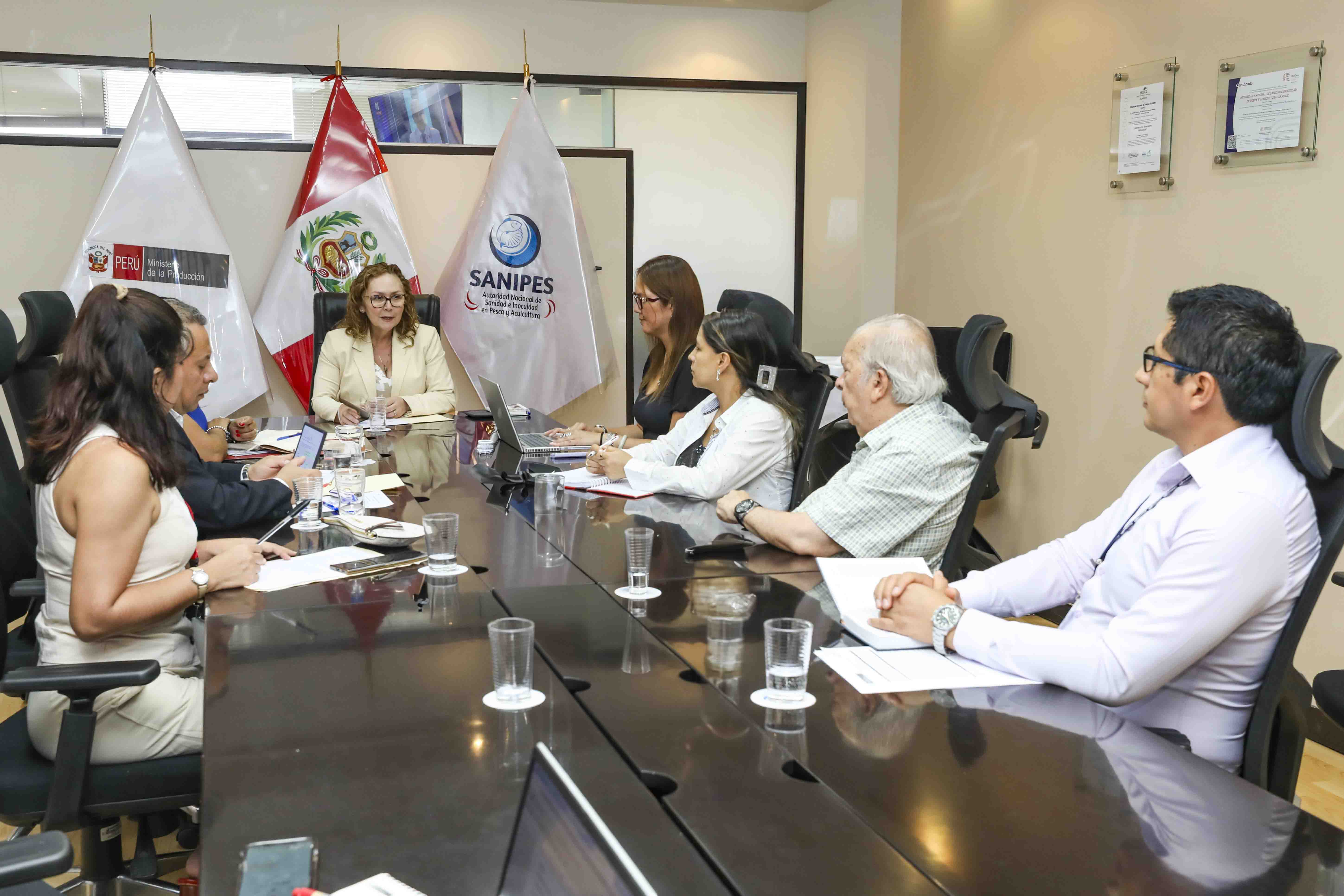 Sanipes y Mincetur sostienen reunión para definir aspectos para actualizar trámites administrativos a través de la VUCE