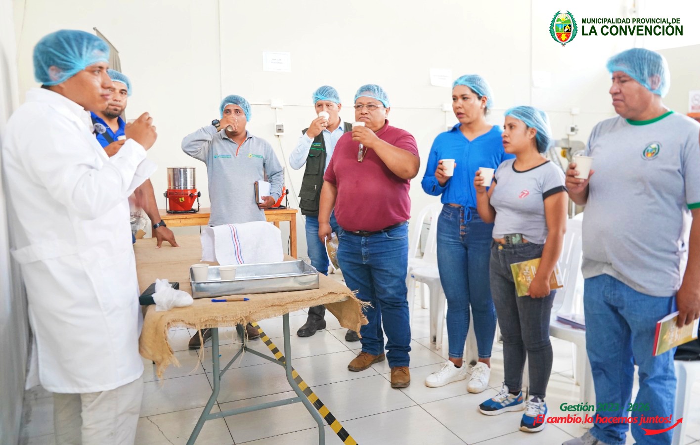 Capacitación al equipo técnico del proyecto Cacao Chuncho para mejorar el proceso de transformación del cacao