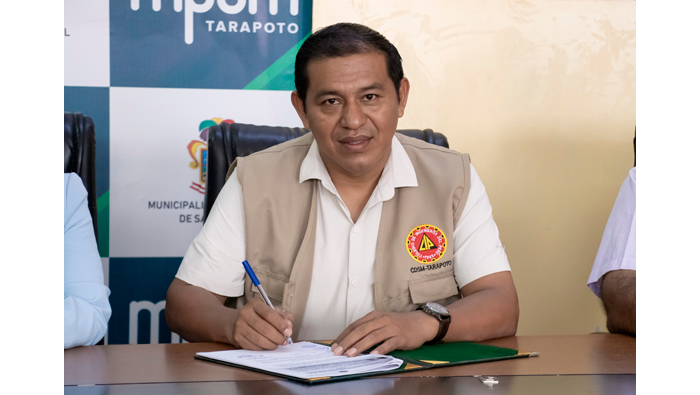 MPSM firma convenio con el CIP San Martín.