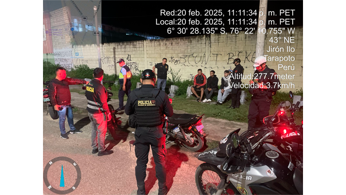 Operativo contra conductores que practican piques.