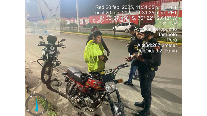 Operativo contra conductores que practican piques.
