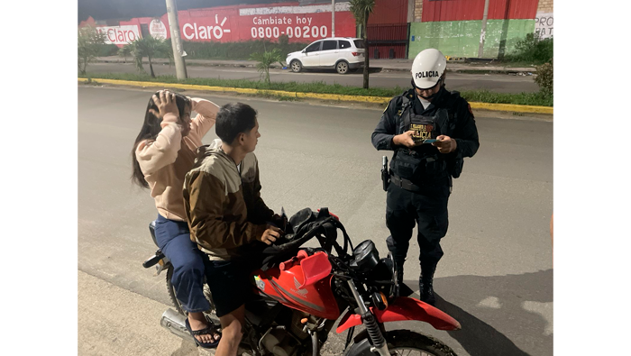 Operativo contra conductores que practican piques.