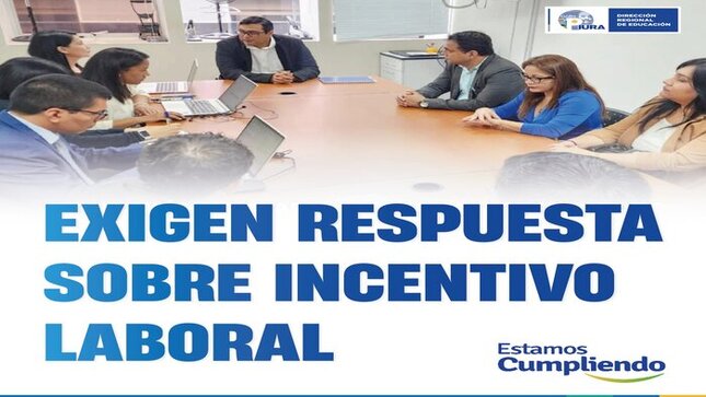 Director Regional de Educación Piura exige respuesta inmediata sobre incentivo laboral
