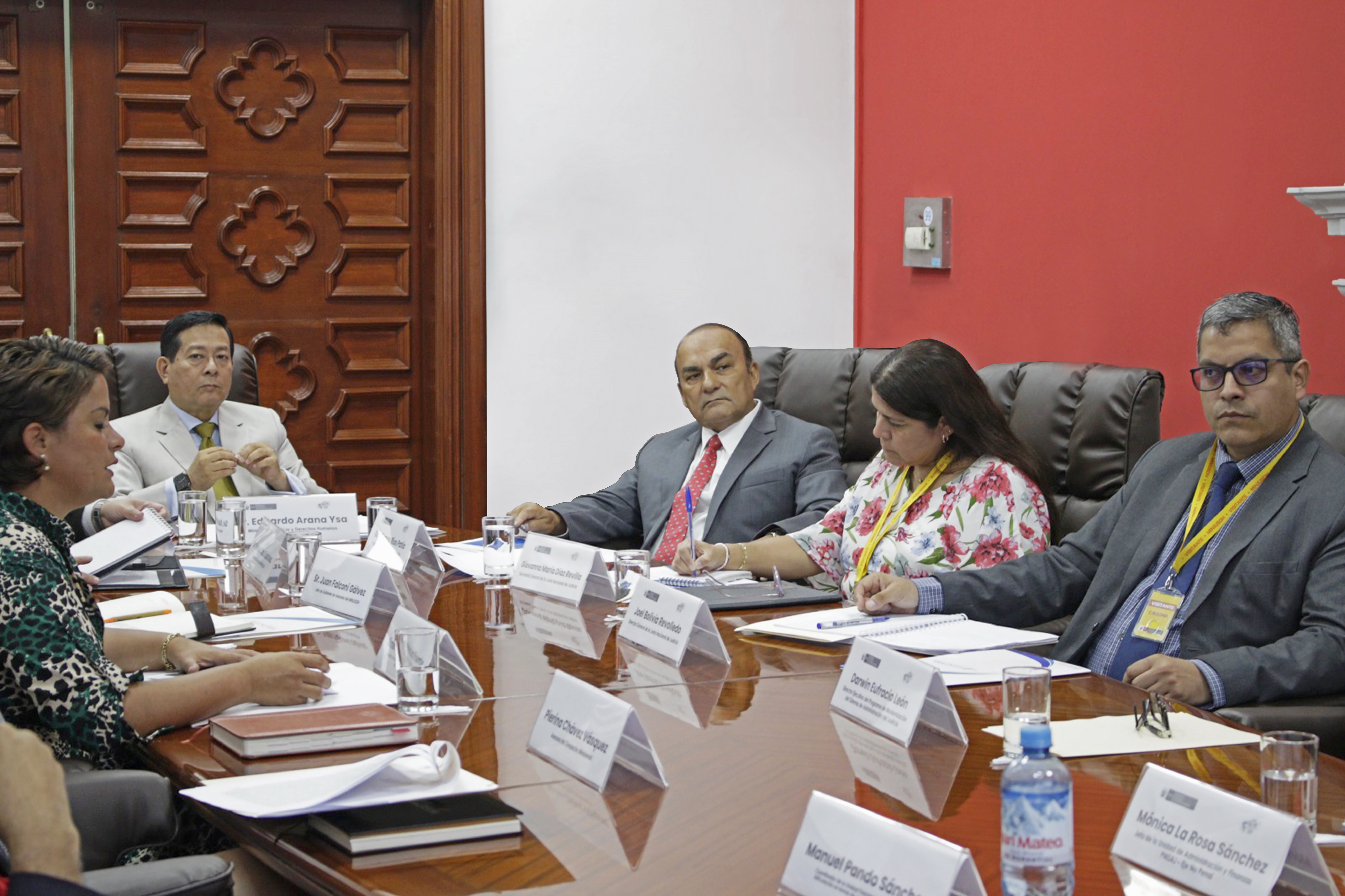 Junta Nacional de Justicia coordina implementación del Proyecto de Modernización del Sistema de Justicia