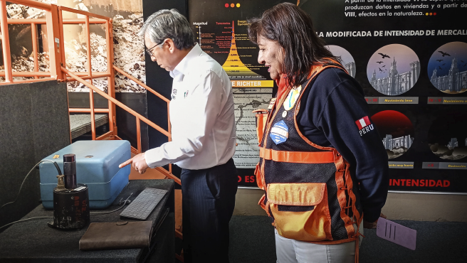 IGP fortalecerá el conocimiento sísmico y volcánico en el Centro de Sensibilización del INDECI en Arequipa