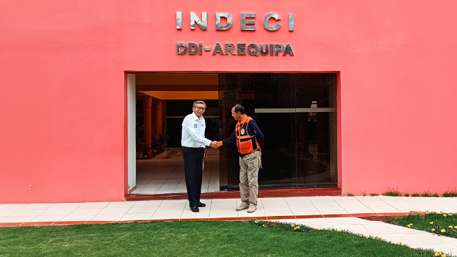 IGP fortalecerá el conocimiento sísmico y volcánico en el Centro de Sensibilización del INDECI en Arequipa