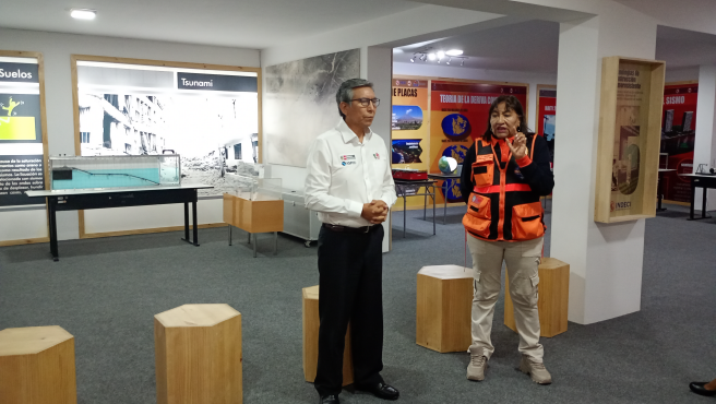 IGP fortalecerá el conocimiento sísmico y volcánico en el Centro de Sensibilización del INDECI en Arequipa