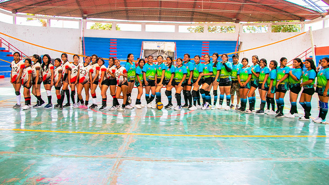 Huarmey fue sede de encuentro deportivo de vóley interprovincial