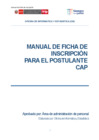 Vista preliminar de documento Manual de ficha de inscripción