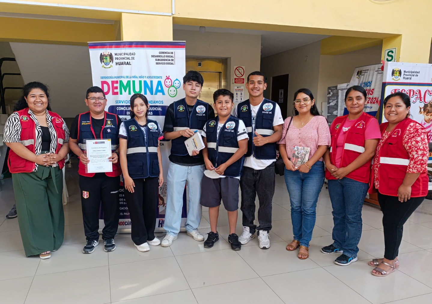 Primera reunión del CCONNA distrital y provincial de Huaral