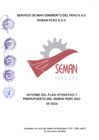Vista preliminar de documento INFORME DEL PLAN OPERATIVO Y PRESUPUESTO DEL SEMAN PERÚ SAC AF-2024 FINAL FIRMADO