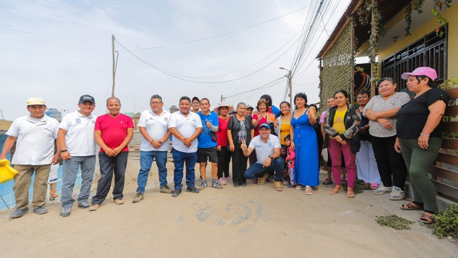 🚧✨ ¡Inician obras en AH Shalom! Pistas, veredas y remodelación de la losa deportiva para más progreso y empleo en Pachacútec. 🚀✅