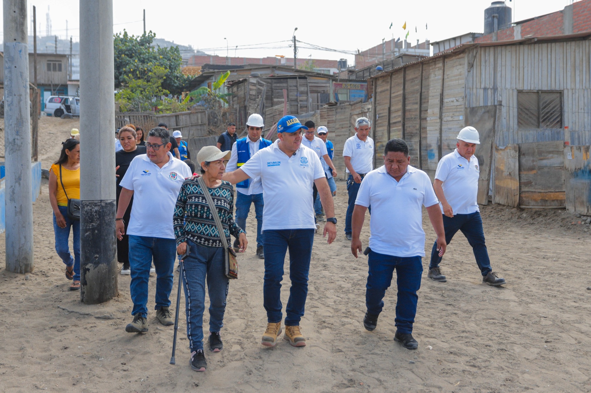 🚧✨ ¡Inician obras en AH Shalom! Pistas, veredas y remodelación de la losa deportiva para más progreso y empleo en Pachacútec. 🚀✅