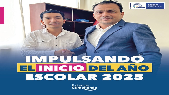 DRE Piura y Municipio de Veintiséis de Octubre coordinan inicio del año escolar 