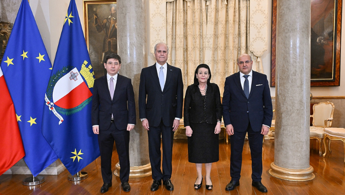 Embajador peruano presenta cartas credenciales ante presidenta de la República de Malta