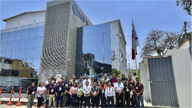 MINAM: IGP capacita a profesionales latinoamericanos en curso sobre GRD de INICTEL-UNI 1