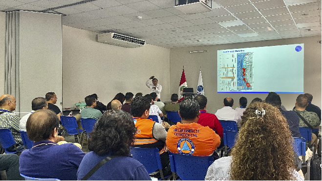 MINAM: IGP capacita a profesionales latinoamericanos en curso sobre GRD de INICTEL-UNI 5
