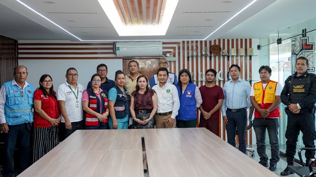 Integrantes del COPROSEC de Coronel Portillo.