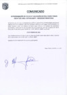 Vista preliminar de documento Comunicado