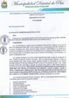 Vista preliminar de documento RESOLUCION DE ALCALDIA QUE RESUELVE APROBAR EL EXPEDIENTE TÉCNICO DEL PROYECTO "CREACIÓN DEL SERVICIO DE TRANSITABILIDAD INTERURBANA EN EL SECTOR LAS CORNIADAS, CERRO BLANCO Y BELLAVISTA"