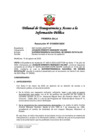 Vista preliminar de documento Resolución N° 010305612020