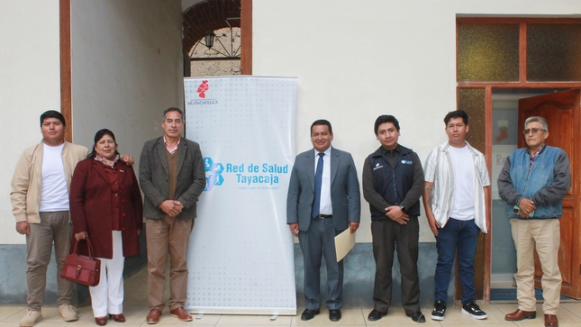 Ceremonia de designación del nuevo director de la Red de Salud Tayacaja.