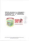 Vista preliminar de documento DIRECTIVA QUE REGULA EL OTORGAMIENTO DE RECONOCIMIENTO A LOS SERVIDORES Y FUNCIONARIOS