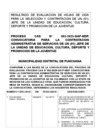 Vista preliminar de documento HOJA DE EVALUACION DE VIDA-PROCESO CAS 002-2025-GAF-MDP