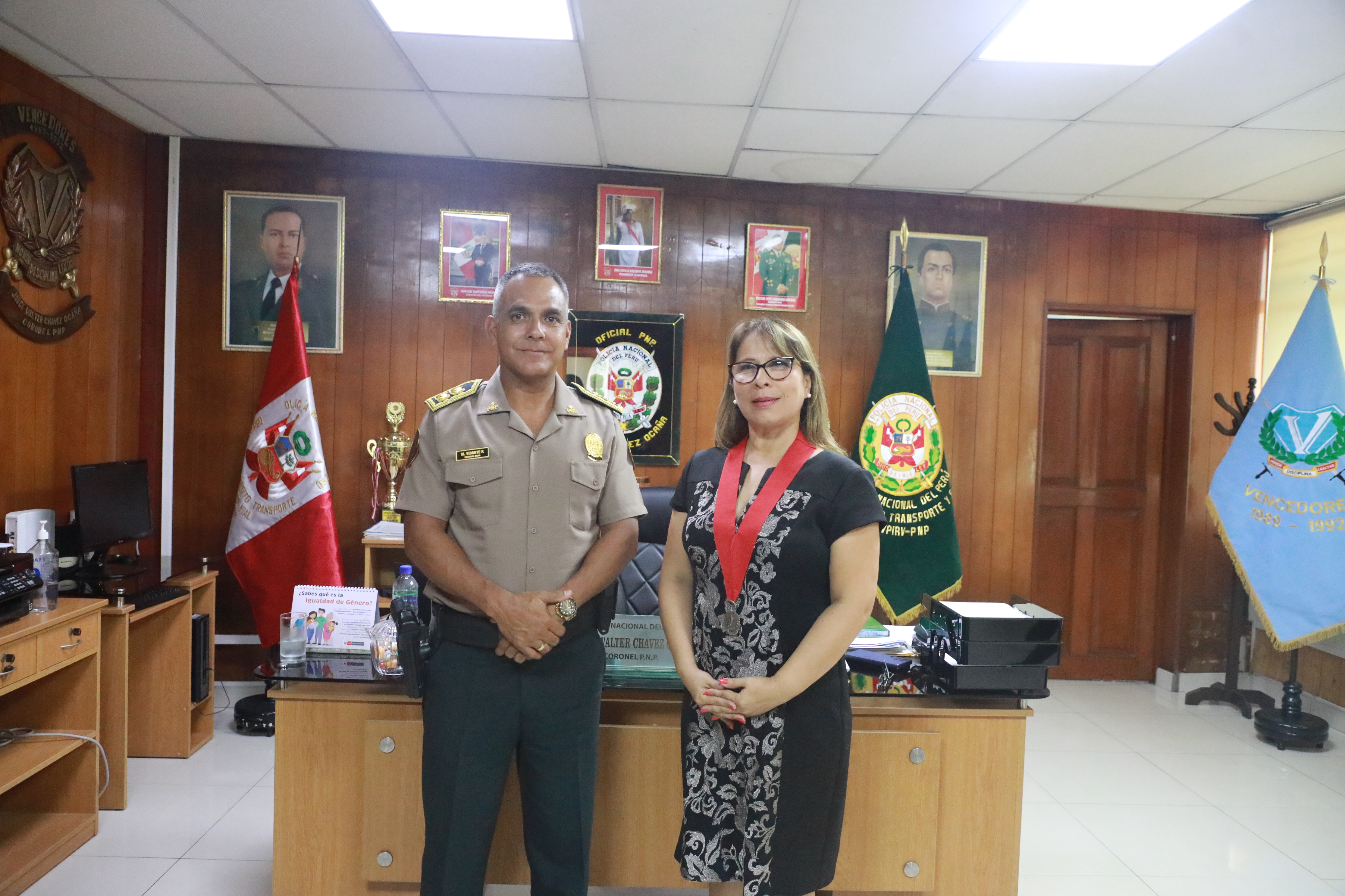 seguridad en los alrededores de las sedes Alzamora Valdez y Anselmo Barreto