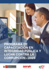 Vista preliminar de documento Brochure del programa de capacitación en integridad pública 2025 - V4