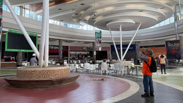 Inspección a patio de comidas de Real Plaza