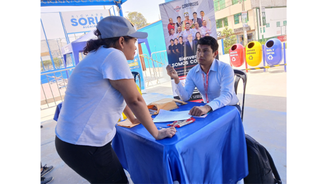 Esta iniciativa fue posible gracias al trabajo coordinado entre la Municipalidad de El Agustino y el Ministerio de Trabajo y Promoción del Empleo, reafirmando nuestro compromiso con el desarrollo y bienestar de nuestra comunidad.
Seguimos generando más oportunidades para todos nuestros vecinos agustinianos.