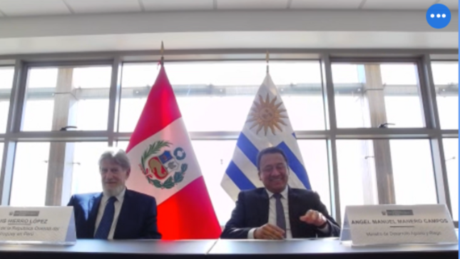 El Perú y Uruguay refuerzan cooperación mutua en innovación agraria