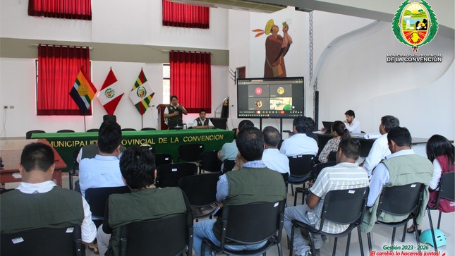 VI Taller de Socialización con el comité técnico local (CTL) de la zonificación económica y ecológica ZEE - Santa Ana
